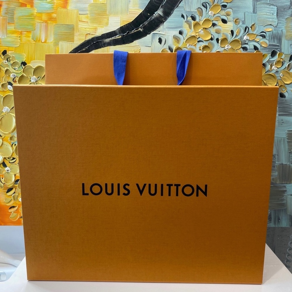 Louis Vuitton Huge X-Large Box and Gift Bag / Packaging Set